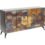 Buffet Oxy Marron - Métal - 150 x 80 x 41 cm