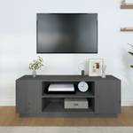 TV-Schrank D927 Grau - Massivholz - 35 x 41 x 110 cm