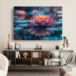 Bild Lotus Blumen IV 100 x 70 cm