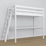 Hochbett N02 mit Schreibtisch Weiß - 120 x 200 cm
