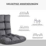 Bodensofa 833-908CG Glas Grau