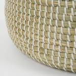 Ensemble de 2 paniers de rangement Milou Jaune - Fibres naturelles - 50 x 43 x 50 cm