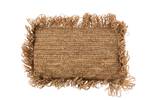 Kissen Winter Sands Braun - Rattan - 35 x 10 x 47 cm