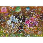 Puzzle G Mordillo Der Kuss Papier - 31 x 12 x 44 cm