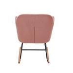 Fauteuil à bascule ELSA Rose foncé