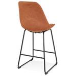 Tabouret De Bar BIKI Noir - Marron