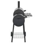 Barbecue au charbon 45366 Noir - Métal - 60 x 113 x 103 cm