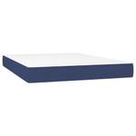 Boxspringbett 3017287-3 Blau - 144 x 193 cm