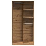 Kleiderschrank 298537-4 Eiche Dekor - Breite: 100 cm