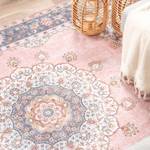 Teppich Vintage Lily Medaillon Pink