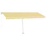 Avent rétractable 3006544-2 Jaune - 350 x 1 x 500 cm