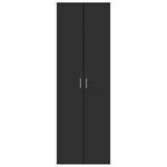 Highboard DE7463 Schwarz - Holzwerkstoff - 35 x 180 x 60 cm