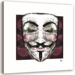 Maske Anonymous Bild leinwand auf