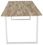 Table à manger CIREBON DT90 Beige - Blanc