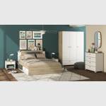 Armoire Izzy Beige - Bois manufacturé - 52 x 186 x 135 cm