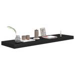 Wandregal (4er Set) 3016416-6 Schwarz - 24 x 90 cm - Anzahl Teile im Set: 4