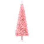 Demi-arbre de noël artificiel Rosé - 56 x 210 x 56 cm