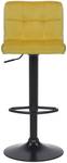 Tabouret de bar Feni Lot de 2 Jaune