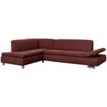 Terrence Ecksofa links, rot Rot