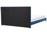 Lit double LIMOUX Bleu - Bleu marine - 167 x 96 cm