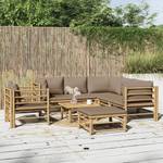 Salon de jardin 3028491-17 (lot de 8) Marron - Taupe