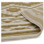 Berberstil Teppich wohnzimmer ZATA Beige - 120 x 170 cm