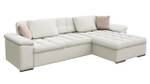 Ecksofa Diana Premium Cremeweiß - Ecke davorstehend rechts - Tiefe: 280 cm