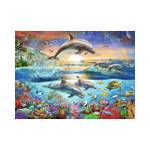 Puzzle Delphinparadies XXL Papier - 24 x 4 x 34 cm