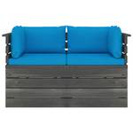 Palettensofa 3011783-1 (2-teilig) Hellblau