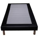 Matelas+sommier Memory 90x190 Noir - Textile - 90 x 32 x 190 cm