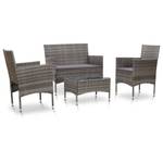 Garten-Lounge-Set (4-teilig) 3002315 Grau