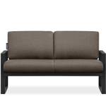 Gartensofa FRENA 2-Personen Beige - Schwarz