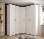 Garderobe Inova 4 Z5 Gold - Weiß