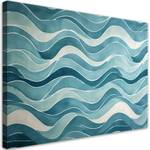 KUNSTDRUCK Oceanic Rhythm 100 x 70 cm