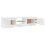 Meuble tv 3009188 Blanc brillant - 40 x 140 cm