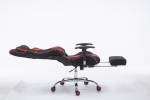 Chaise de bureau Limit Noir - Rouge