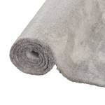 Luxus Hochflor Shaggy Teppich Velvet Grau - 80 x 240 cm