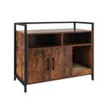 Katzenschrank PV10054 Braun - Holzwerkstoff - 45 x 75 x 89 cm