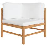 Garten-Lounge-Set (6-teilig) 3011651-7 Weiß - Holzwerkstoff - Holzart/Dekor - 63 x 30 x 63 cm