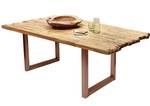 Esstisch 15481-00 Braun - Massivholz - Holzart/Dekor - 180 x 76 x 100 cm