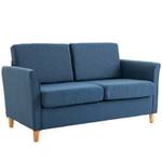 2 Sitzer Sofa 833-653BU Blau - Textil - 70 x 78 x 141 cm