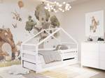 Lit cabane HYTTE HB005 Blanc