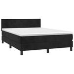 Boxspringbett 3017268-2 Schwarz - 144 x 203 cm