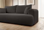 3-Sitzer Schlafsofa OVO Grau - Textil - 250 x 92 x 110 cm