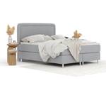 Boxspringbett Salvi Grau - Breite: 200 cm