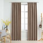 Vorhang (2er Set) 299470 Taupe - Höhe: 245 cm