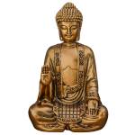 Statue Bodhi Gold Gold - Kunststoff - 6 x 14 x 9 cm