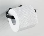 Toilettenpapierhalter Classic Plus I Stahl - Schwarz