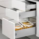 Emuca Schublade für Küche und Badezimmer Grau - Metall - 27 x 14 x 30 cm