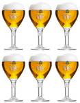 Bierglas 53506 6er Set Naturfaser - 2 x 20 x 1 cm